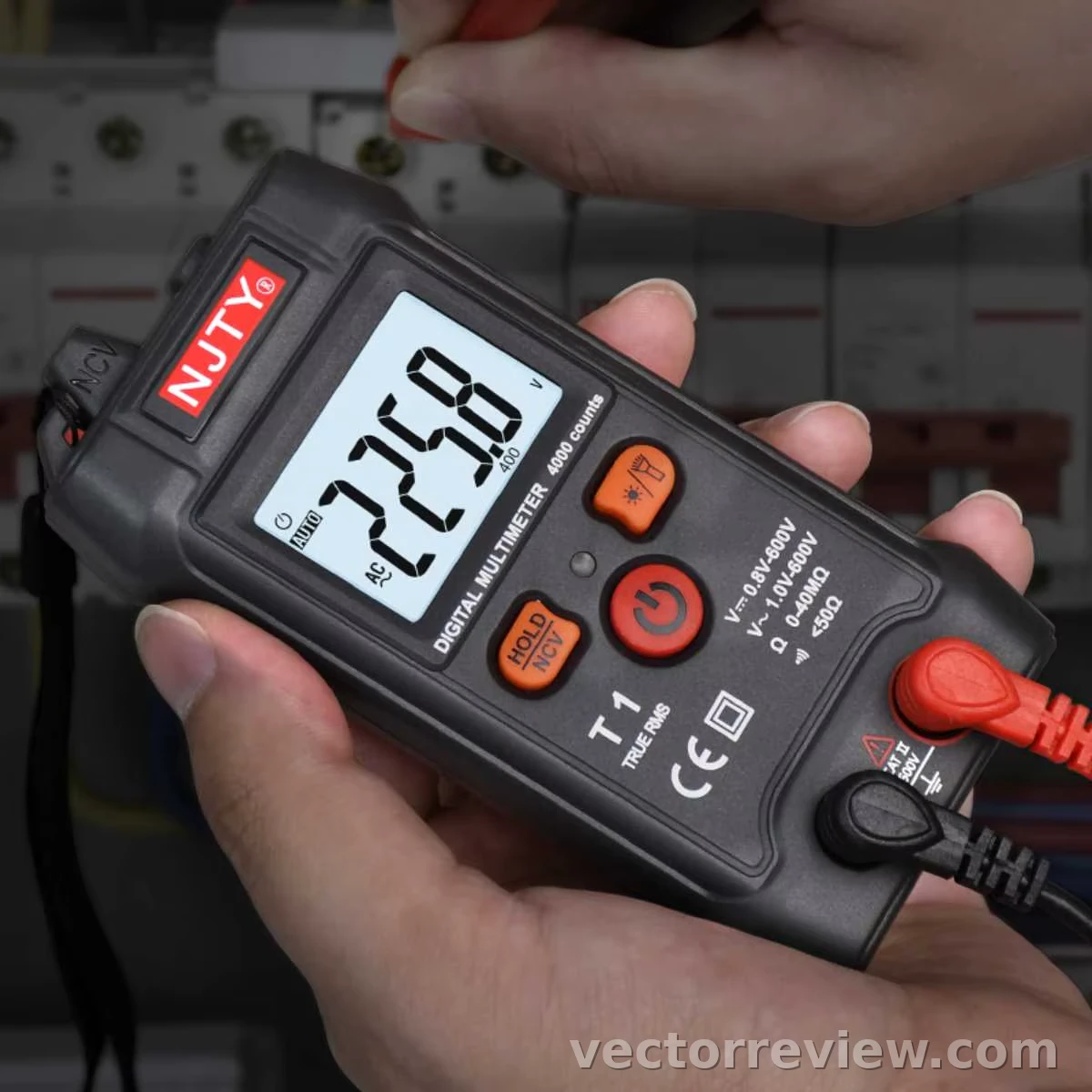 Smart Mini Digital Multimeter Tester RMS 4000 Counts Voltmeter ...