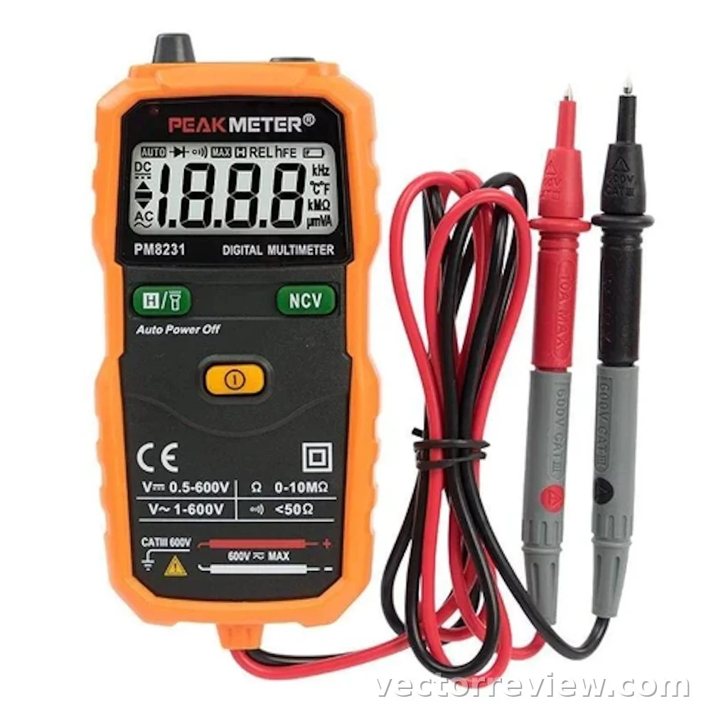 Smart Mini Digital Multimeter Tester RMS Review: Compact