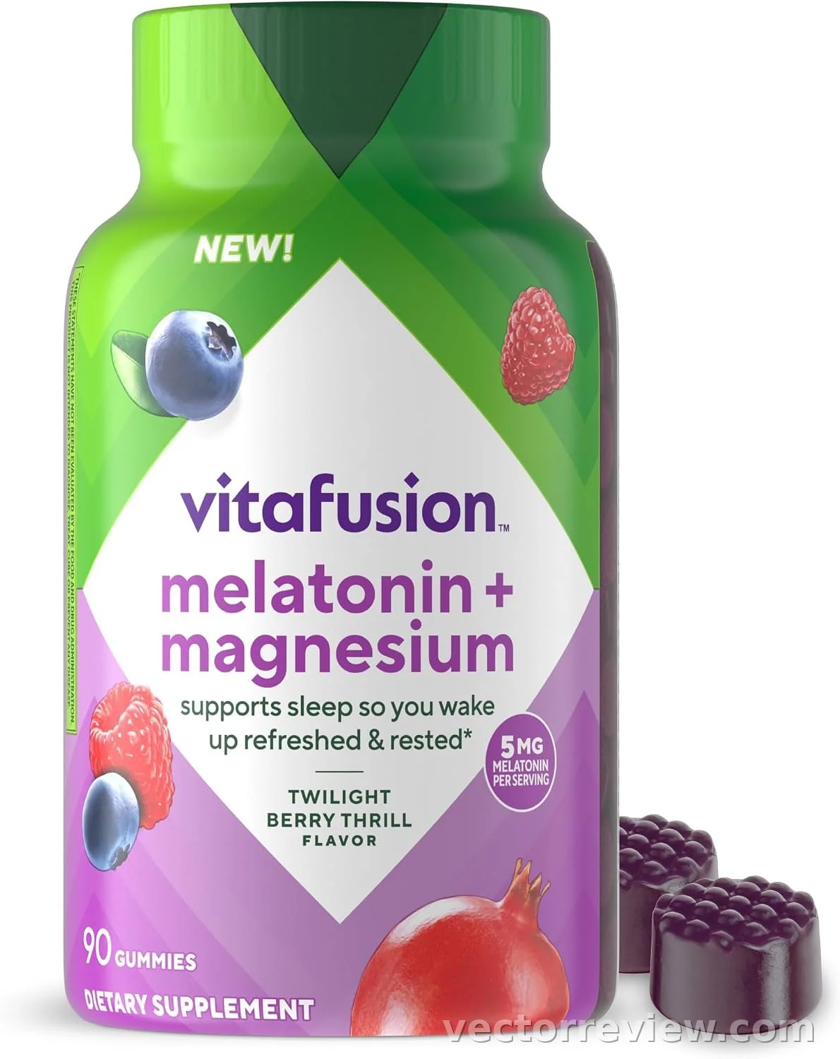 Vitafusion Melatonin + Magnesium Gummies Review: Sleep Support