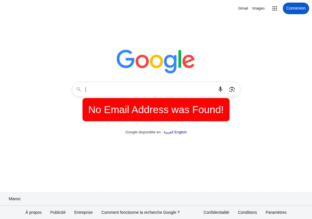 Screenshot showing afewvibe.com website with no email address visible for customer contact